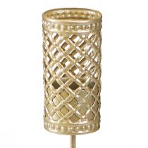 Article Bougeoirs sur pied, or mat, Ø 22 mm, H 10 cm, lot de 4
