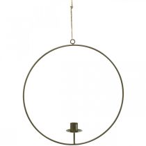 Anneau décoratif pour suspendre Candle Holder Loop Marron Ø30cm