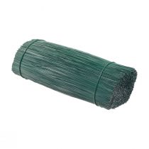 Fil à brancher fil artisanal vert fil de fleuriste Ø0,4mm 13cm 1kg
