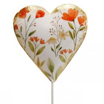 Article Bouchon de fleur coeur bouchon décoratif fleurs de coeur 8×1,5×8cm 4 pcs