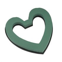 Article Matériau enfichable coeur ouvert 22cm 4 pcs