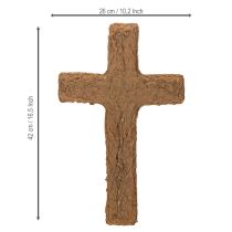 Article Croix en mousse florale OASIS® Renewal® Biolit® Memorial Floristry 42 cm (2 pièces)