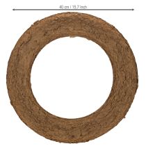 Article Anneau en mousse florale OASIS® Renewal® Biolit® 40 cm (2 pièces)