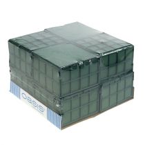 Article Mousse florale 1/2 brique Garnette 36 8 pcs