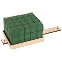 Article Base en brique de mousse florale en bois Florette Eco 12×10cm