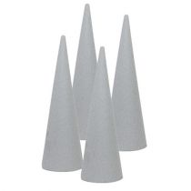 Article Cônes SEC en mousse florale 32cm 4 pcs