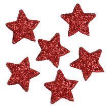 Article Paillettes étoiles 1,5cm pour saupoudrer de rouge 144pcs