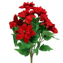 Article Bouquet Poinsettia Rouge L47cm