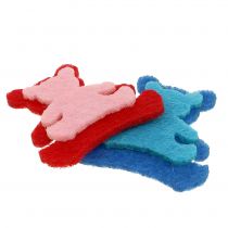 Article Ours décoratif en feutre couleurs assorties 3,5 cm x 3,5 cm 100 pcs