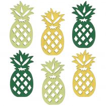 Article Décoration à disperser en bois ananas 3,5 cm 72 pcs