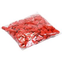 Article Décoration à disperser coeurs décoration coeurs en bois décoration de table rouge 2cm 180 pcs