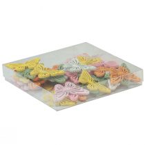 Article Petits papillons en bois colorié Bricolage et décorations 5×3cm 48pcs