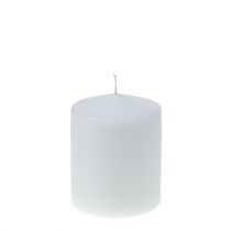 Article Bougie pilier 100/80 blanc 6 pcs