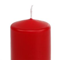 Article Bougie pilier 150/60 rouge 8 pcs