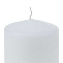 Article Bougie pilier 150/80 blanc 6 pcs