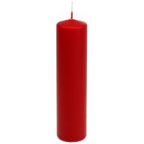 Article Bougies piliers rouges Bougies de l&#39;Avent bougies rouges 200/50mm 24 pcs