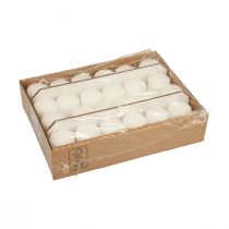 Article Bougies piliers bougies de l'Avent blanches petites bougies 60/40mm 24 pcs