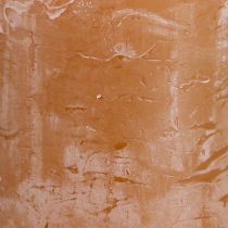 Article Bougies piliers bougies caramel couleur unie 60x100mm 4 pcs