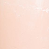 Article Bougies piliers de couleur unie rose clair 60 × 100 mm 4 pièces