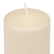 Article Bougie pilier PURE Bougies Wenzel beiges 130/70mm