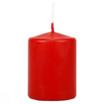 Article Bougies piliers rouges Bougies de l&#39;Avent bougies rouges 70/50mm 24 pcs