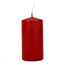 Article Bougies piliers rouges Bougies de l&#39;Avent vieux rouge 100/50mm 24 pcs