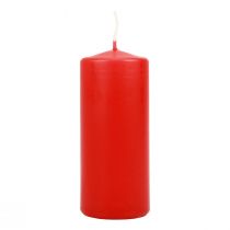 Article Bougies piliers rouges Bougies de l&#39;Avent bougies rouges 120/50mm 24 pcs