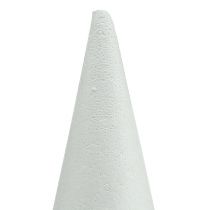 Article Cônes en polystyrène blanc 14cm x 7cm 10 pcs