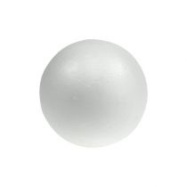 Boule en polystyrène Ø 10 cm blanc 5 p.
