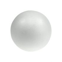 Article Boule en polystyrène Ø20cm blanche 2 pcs