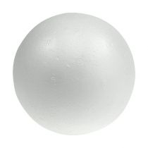 Boule en polystyrène Ø30cm blanc