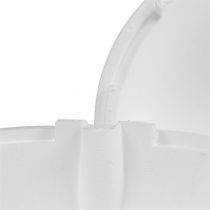 Boule en polystyrène Ø30cm blanc