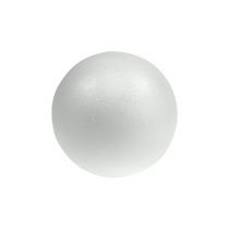 Article Boule polystyrène Ø8cm blanc 10p