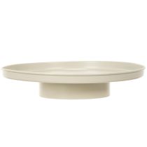 Article Plateau décoratif en métal de 30 cm, soucoupe pour plantes