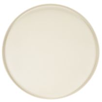 Article Assiette ronde décorative beige avec une base de 40 cm de haut