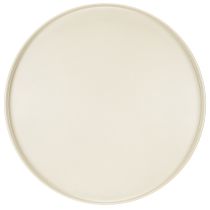 Article Assiette décorative en métal à motif floral, ronde, 41 cm, présentoir de table
