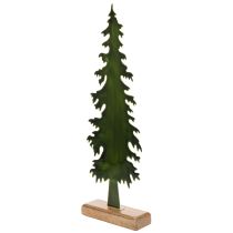 Article Sapin de Noël décoratif sur socle en bois, décoration de table, Noël, 46 cm