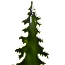 Article Sapin de Noël décoratif sur socle en bois, décoration de table, Noël, 46 cm
