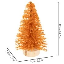 Article Sapin de Noël artificiel miniature pour décoration de table, 12 cm, lot de 6
