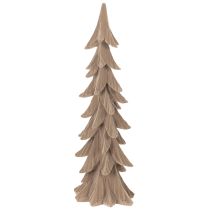 Article Petit sapin de Noël décoratif floqué, décoration de table, 44 cm