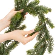 Article Guirlande artificielle de sapin vert pour décoration festive, 200 cm