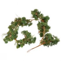 Article Guirlande de sapin Guirlande de Noël plantes artificielles vert 160cm
