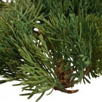 Article Guirlande de sapin Guirlande de Noël plantes artificielles vert 160cm