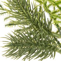 Article Branche de sapin artificielle pour décoration festive, 22 cm, 2 pièces