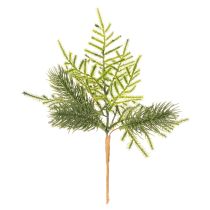 Article Branche de sapin artificielle pour décoration festive, 22 cm, 2 pièces