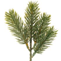 Article Branches de sapin artificielles vertes pour décorations hivernales, 25 cm, lot de 24.