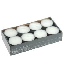 Article Bougies chauffe-plat maxi Ø58mm 16pcs blanc