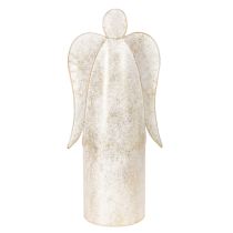 Article Bougeoir en forme d'ange, doré, pour décoration de table, 50 cm