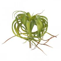 Tillandsia artificiel à coller vert clair plante artificielle 30cm