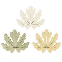 Article Décoration de table automne décoration dispersée décoration en bois feuille d&#39;érable 4cm 72 pcs